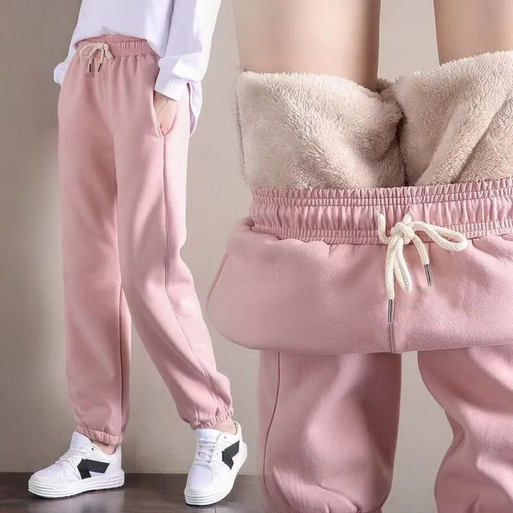 MEHEOL Mid-Waist Thick Winter Leggings