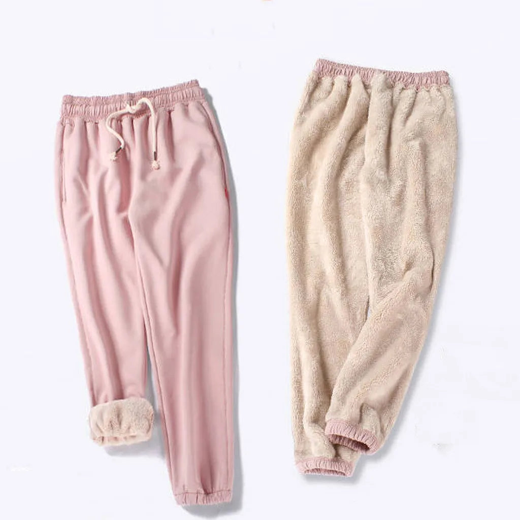 MEHEOL Mid-Waist Thick Winter Leggings