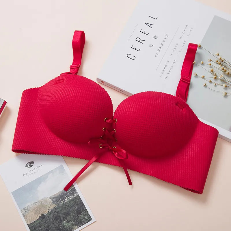 TFSCLOIN LuxeLift Seamless Push-Up Massage Bra