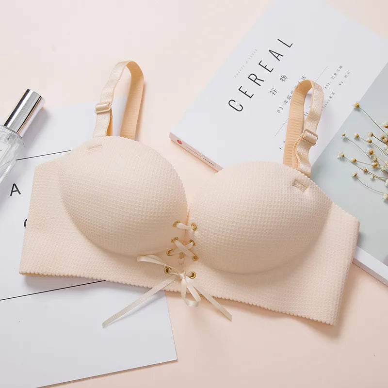TFSCLOIN LuxeLift Seamless Push-Up Massage Bra