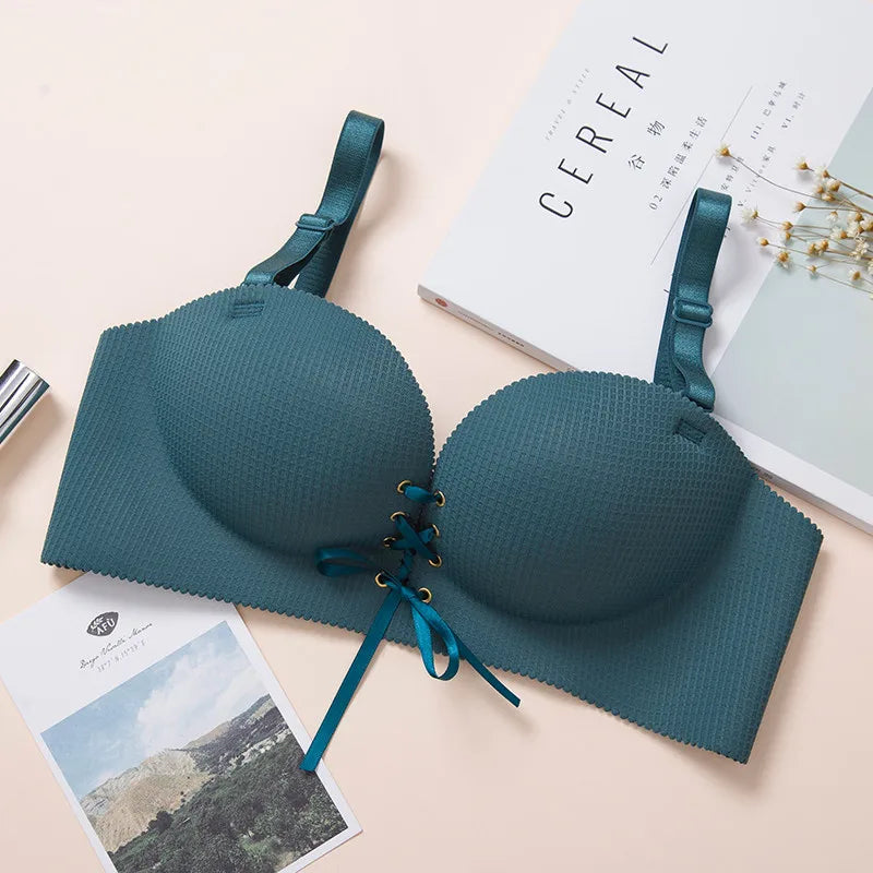 TFSCLOIN LuxeLift Seamless Push-Up Massage Bra