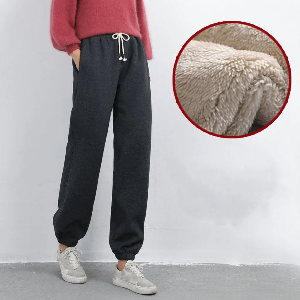 MEHEOL Mid-Waist Thick Winter Leggings