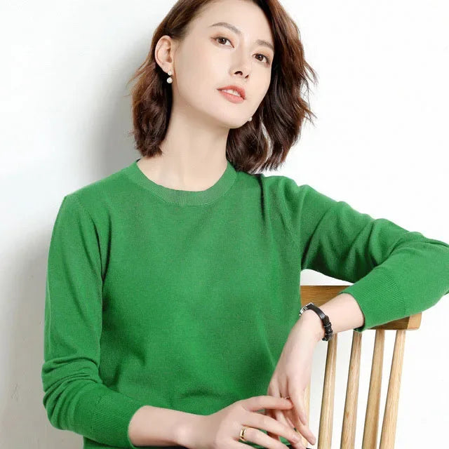 Women’s Casual Knit Pullover Sweater
