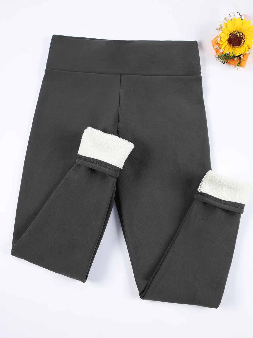 NoEnName Thicken High-Waist Winter Leggings