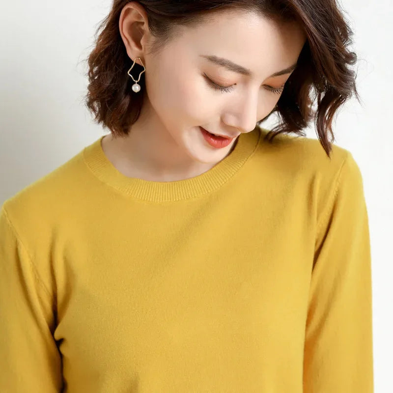 Women’s Casual Knit Pullover Sweater