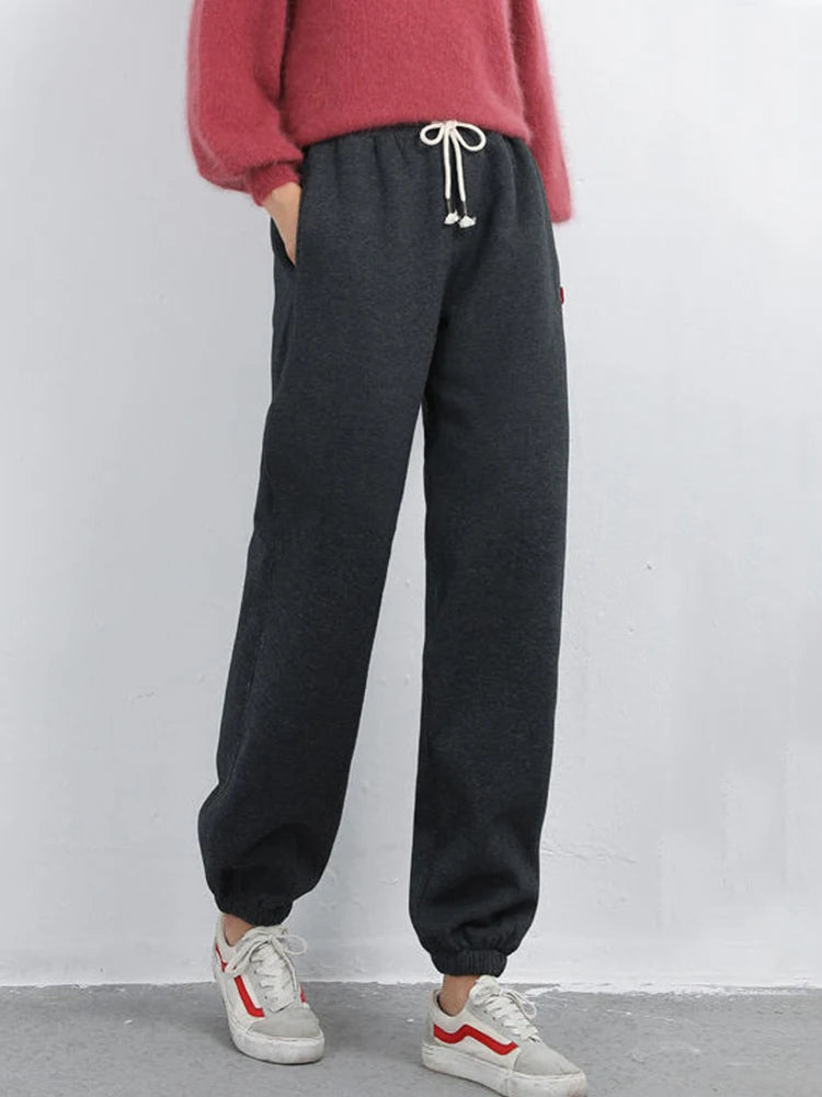 MEHEOL Mid-Waist Thick Winter Leggings