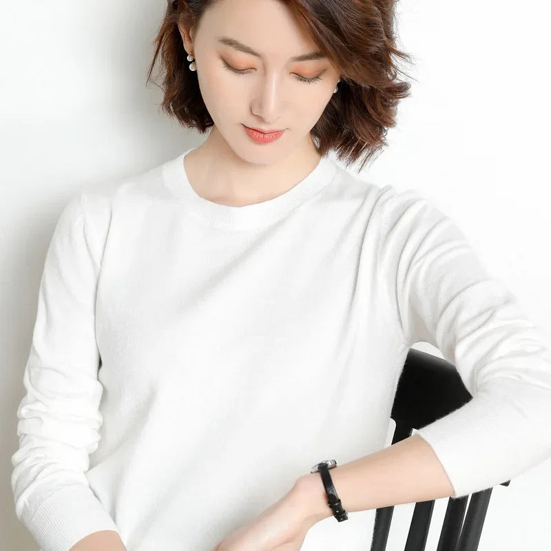 Women’s Casual Knit Pullover Sweater