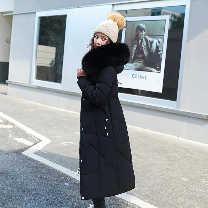 Aurora Luxe Long Winter Parka for Women