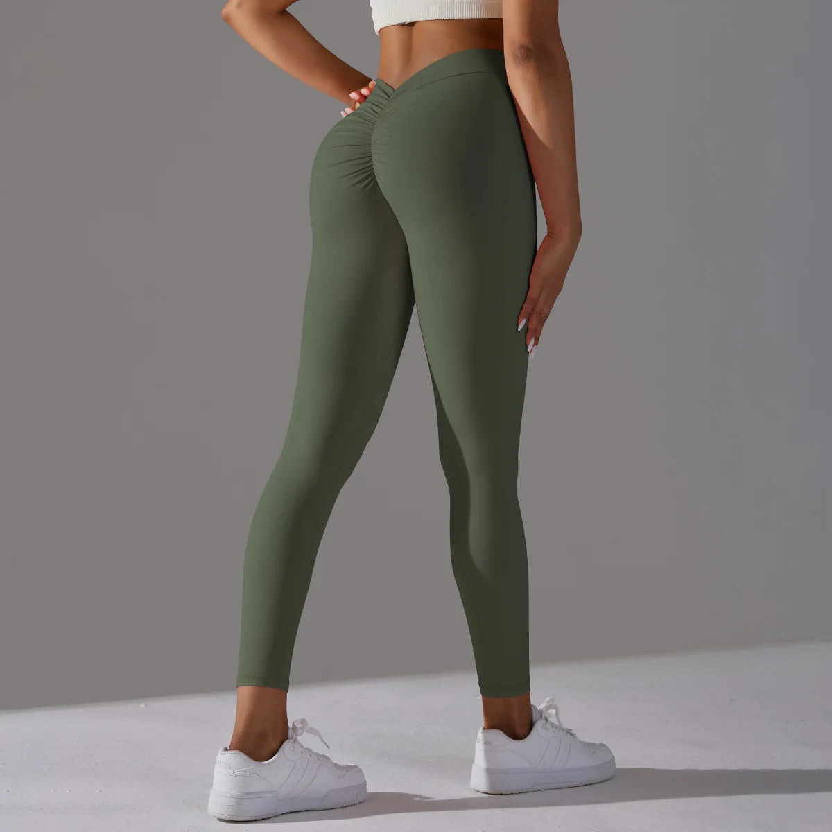 – High Elastic Full-Length Workout Pants