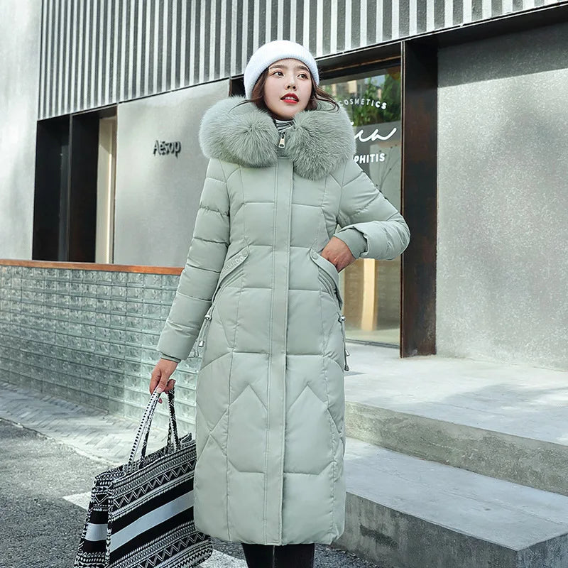 Aurora Luxe Long Winter Parka for Women