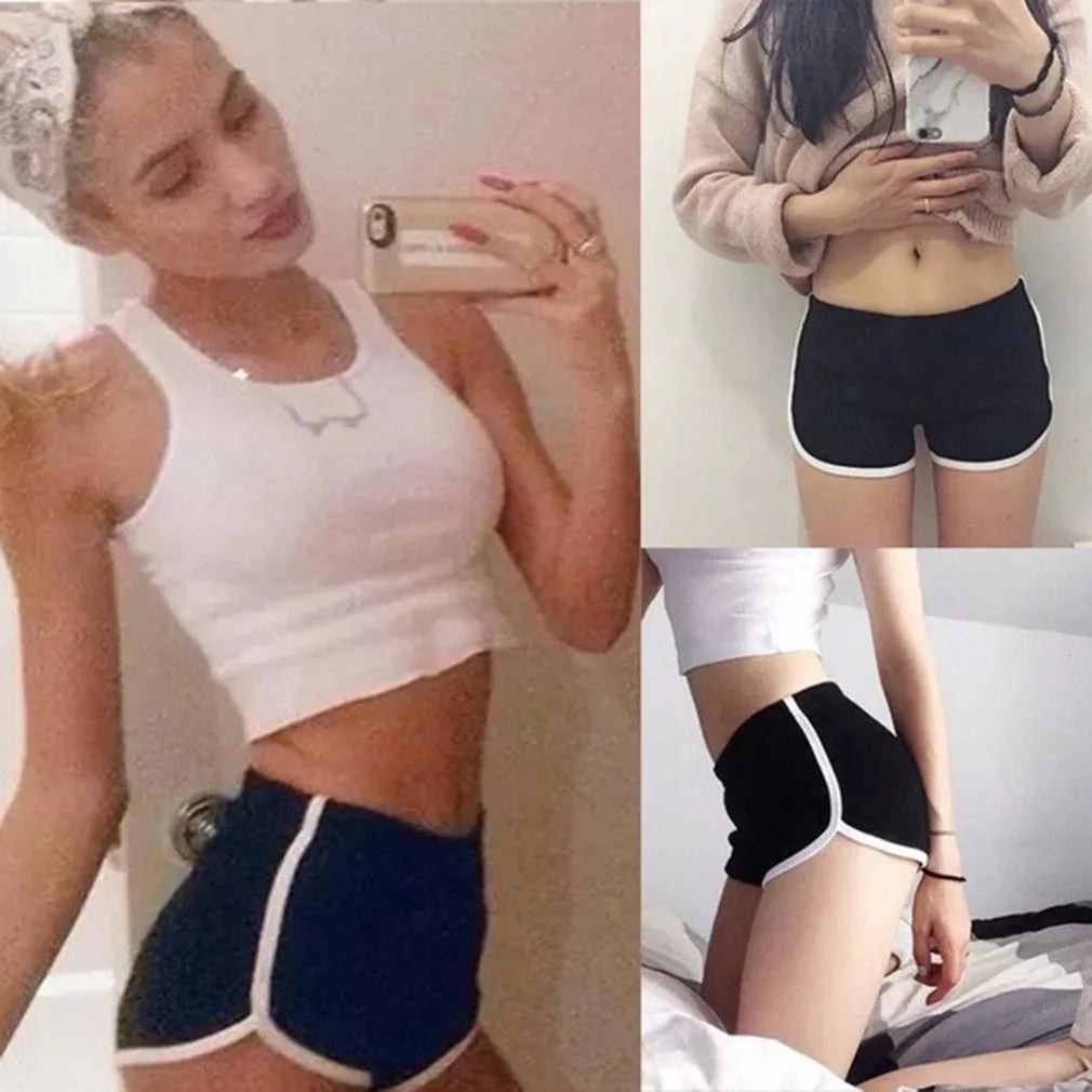 WONTIVE High-Waist Breathable Sports Shorts