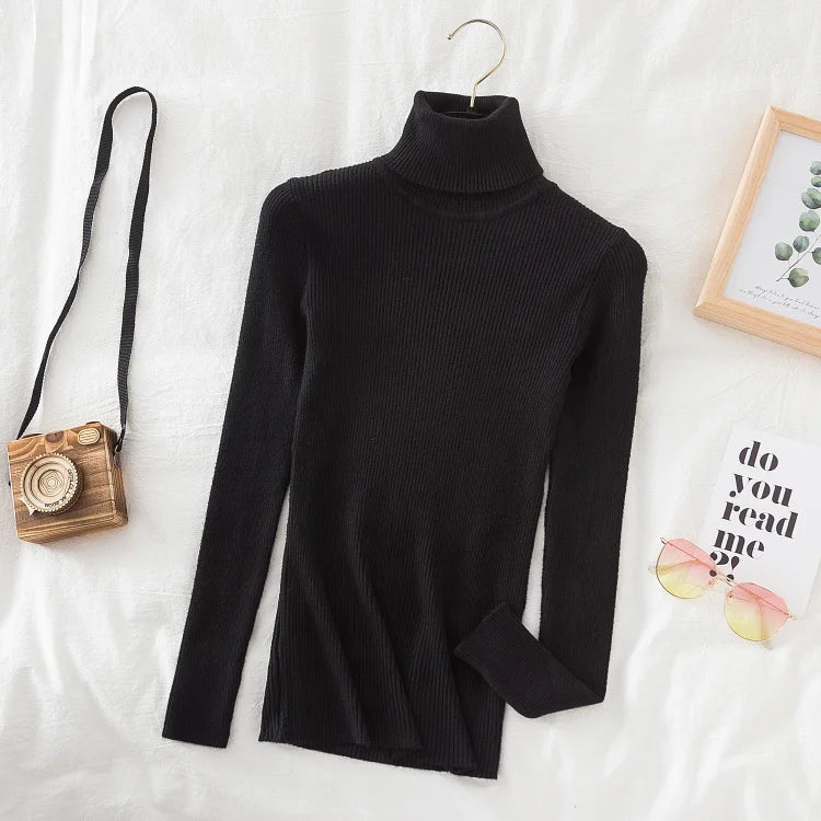 AOSSVIAO Slim Fit Turtleneck Autumn/Winter Sweater