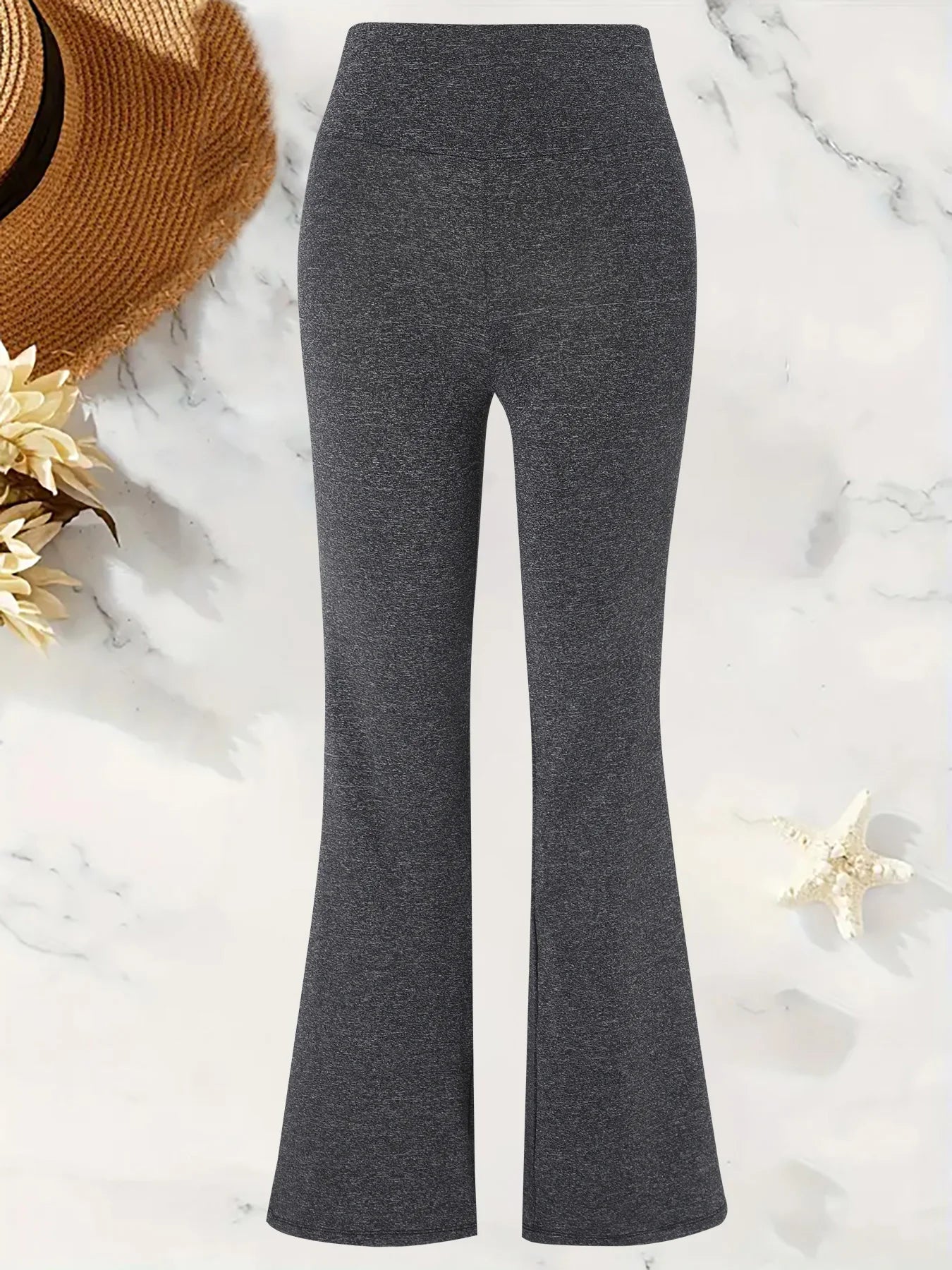 ComfortFlare Mid-Waist Ankle Pants for Women