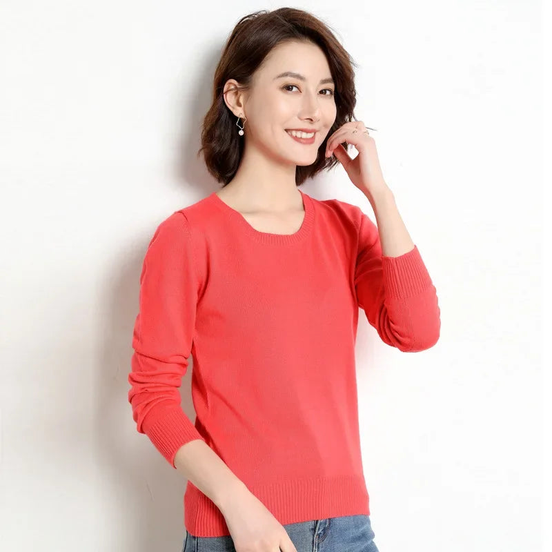 Women’s Casual Knit Pullover Sweater