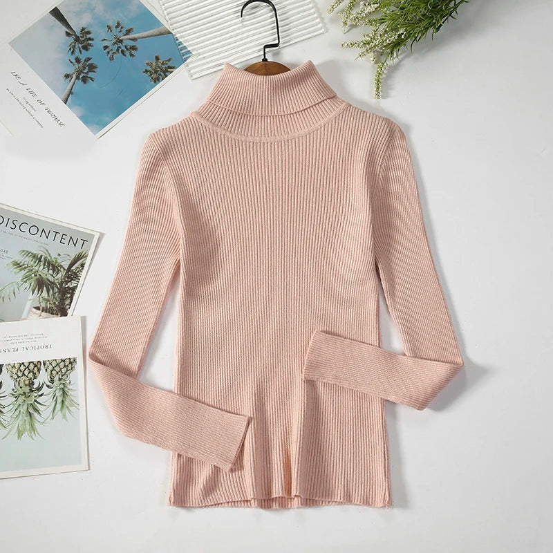 AOSSVIAO Slim Fit Turtleneck Autumn/Winter Sweater