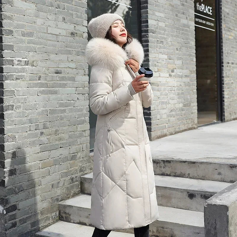 Aurora Luxe Long Winter Parka for Women