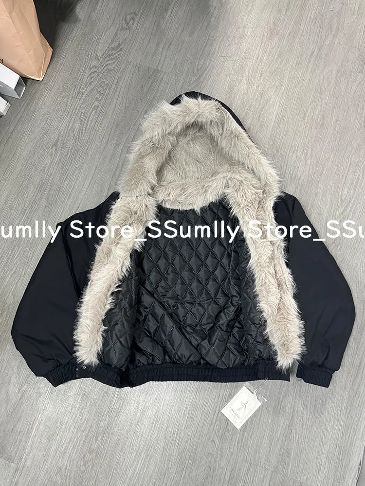 Miss Tough Faux Fur Hooded Winter Parka for Women