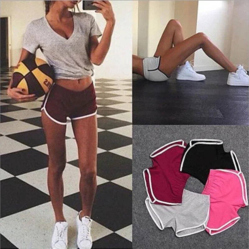 WONTIVE High-Waist Breathable Sports Shorts