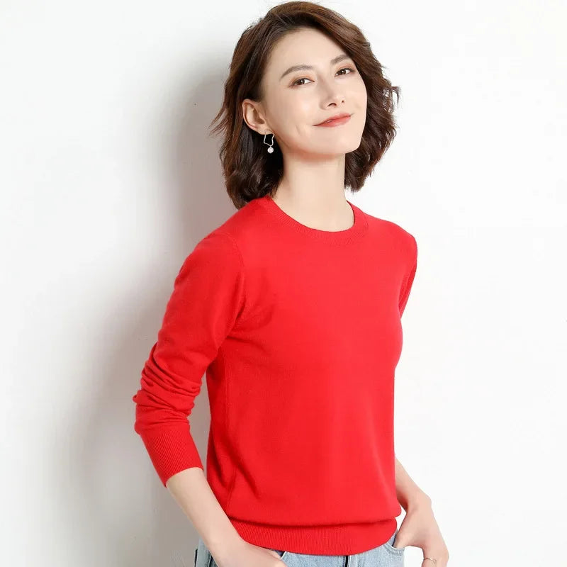 Women’s Casual Knit Pullover Sweater