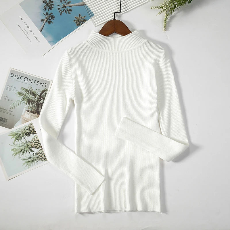 AOSSVIAO Slim Fit Turtleneck Autumn/Winter Sweater