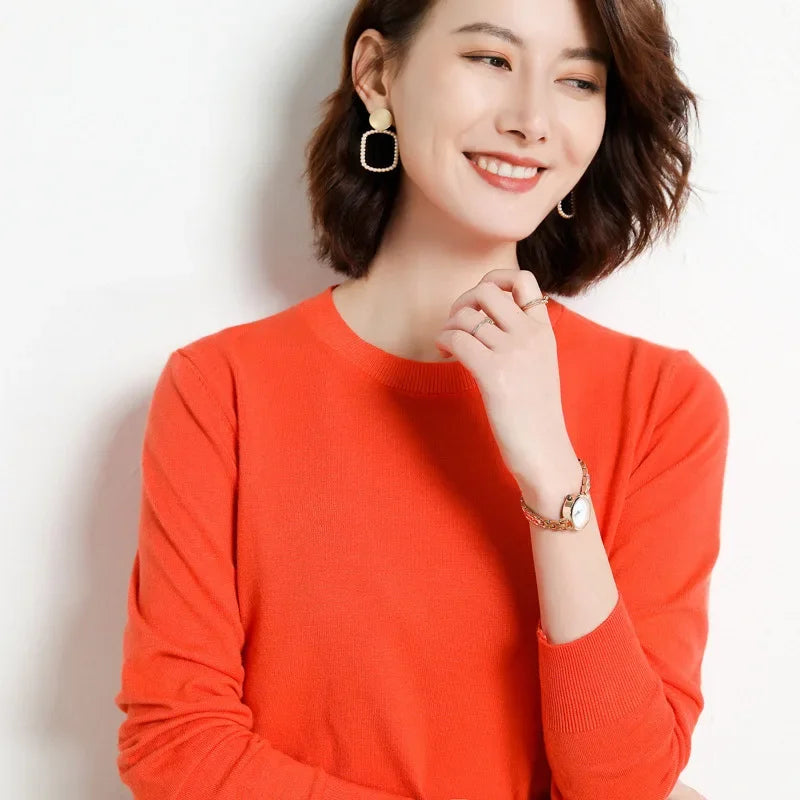 Women’s Casual Knit Pullover Sweater