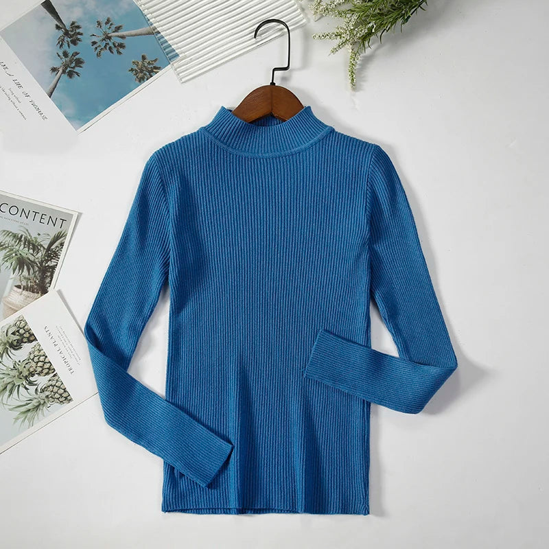 AOSSVIAO Slim Fit Turtleneck Autumn/Winter Sweater