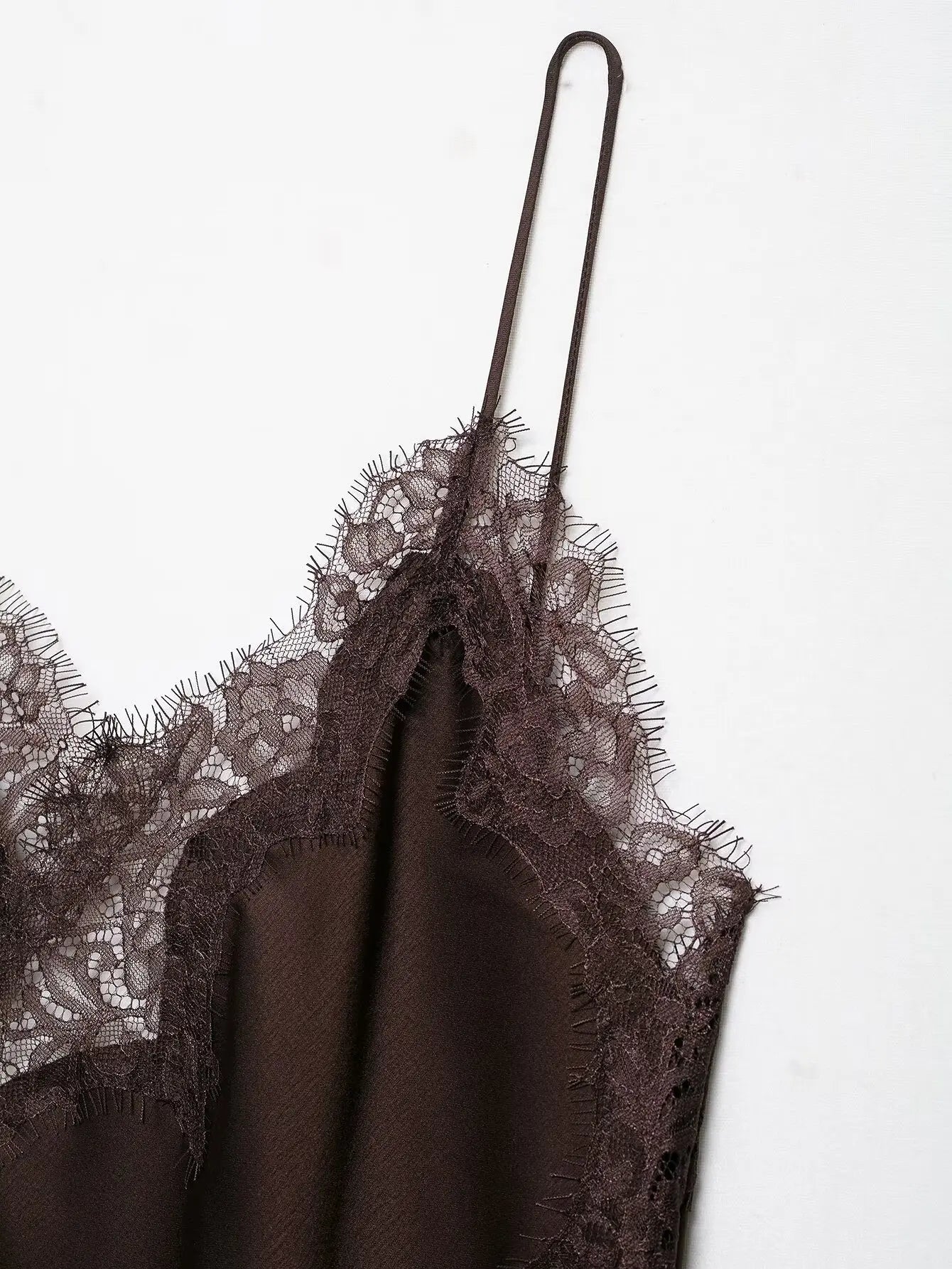 TF·MLN Asymmetrical Mini Spaghetti Strap Dress