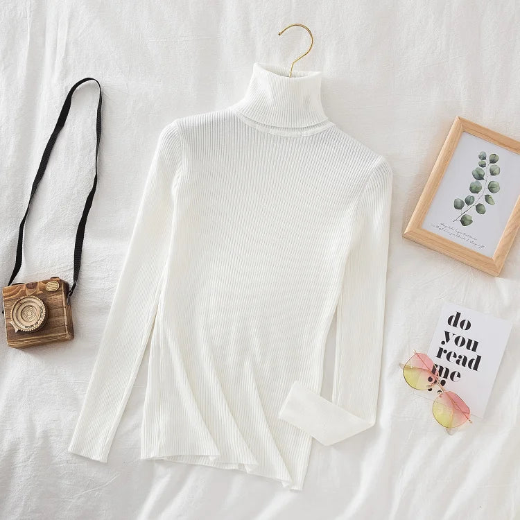 AOSSVIAO Slim Fit Turtleneck Autumn/Winter Sweater