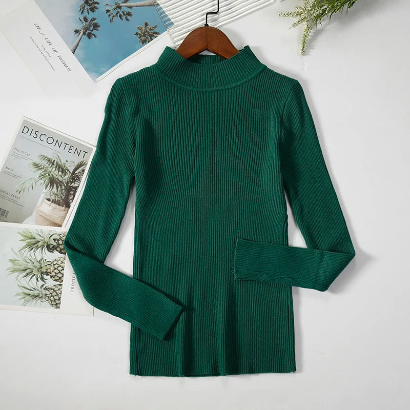 AOSSVIAO Slim Fit Turtleneck Autumn/Winter Sweater
