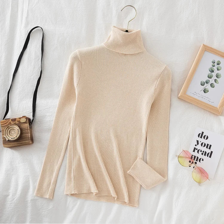 AOSSVIAO Slim Fit Turtleneck Autumn/Winter Sweater