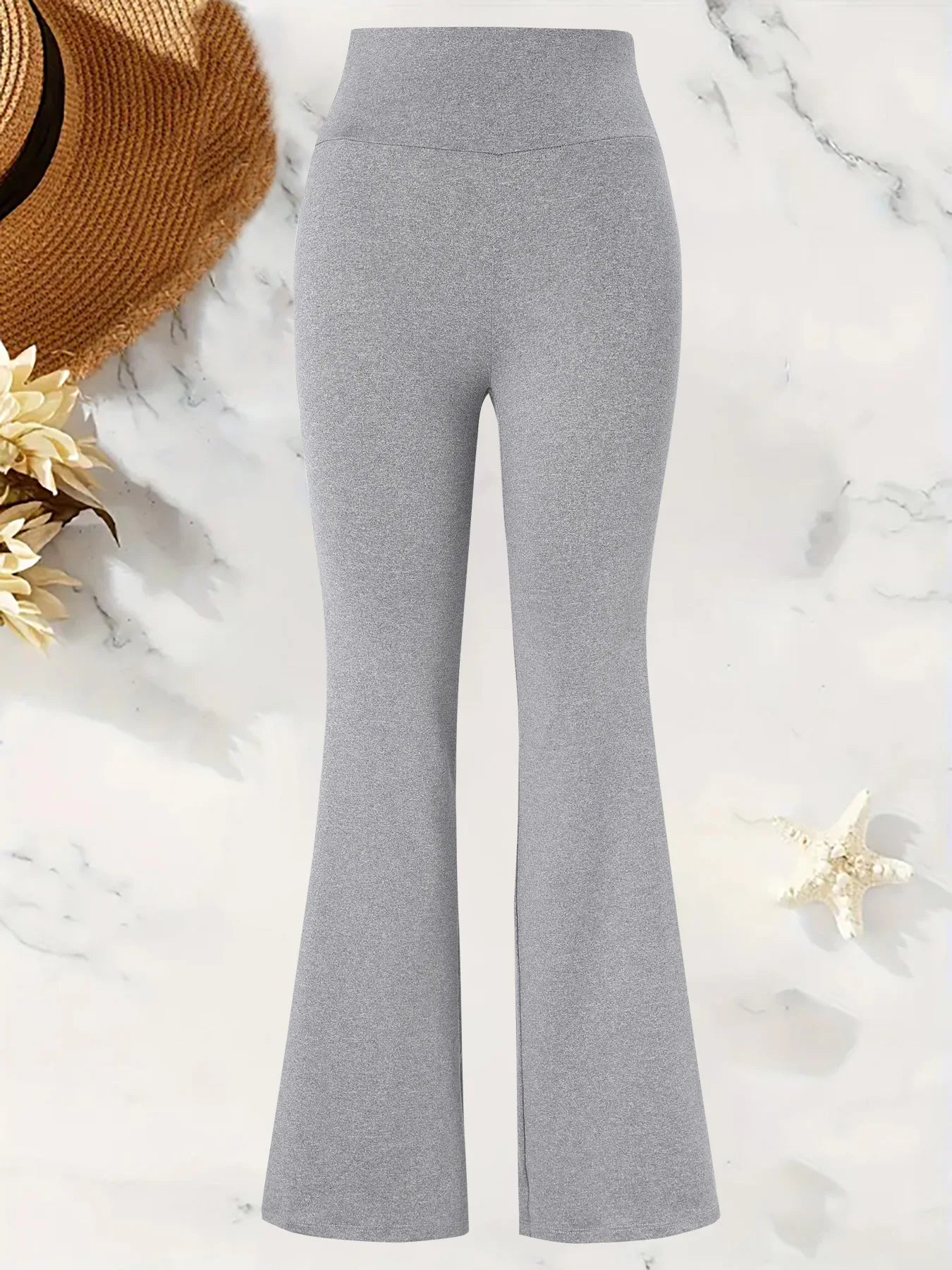 ComfortFlare Mid-Waist Ankle Pants for Women