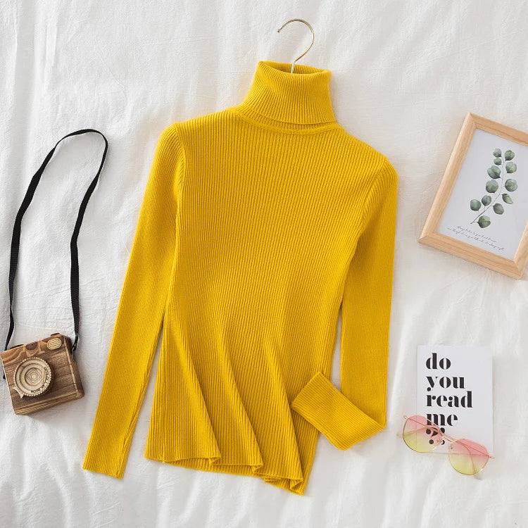AOSSVIAO Slim Fit Turtleneck Autumn/Winter Sweater