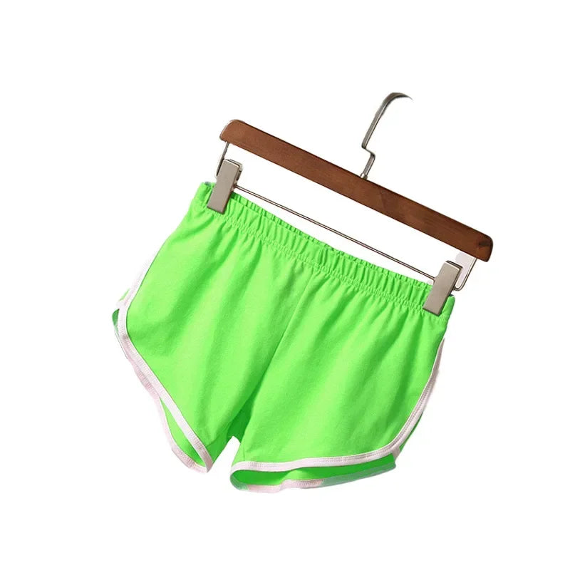 WONTIVE High-Waist Breathable Sports Shorts