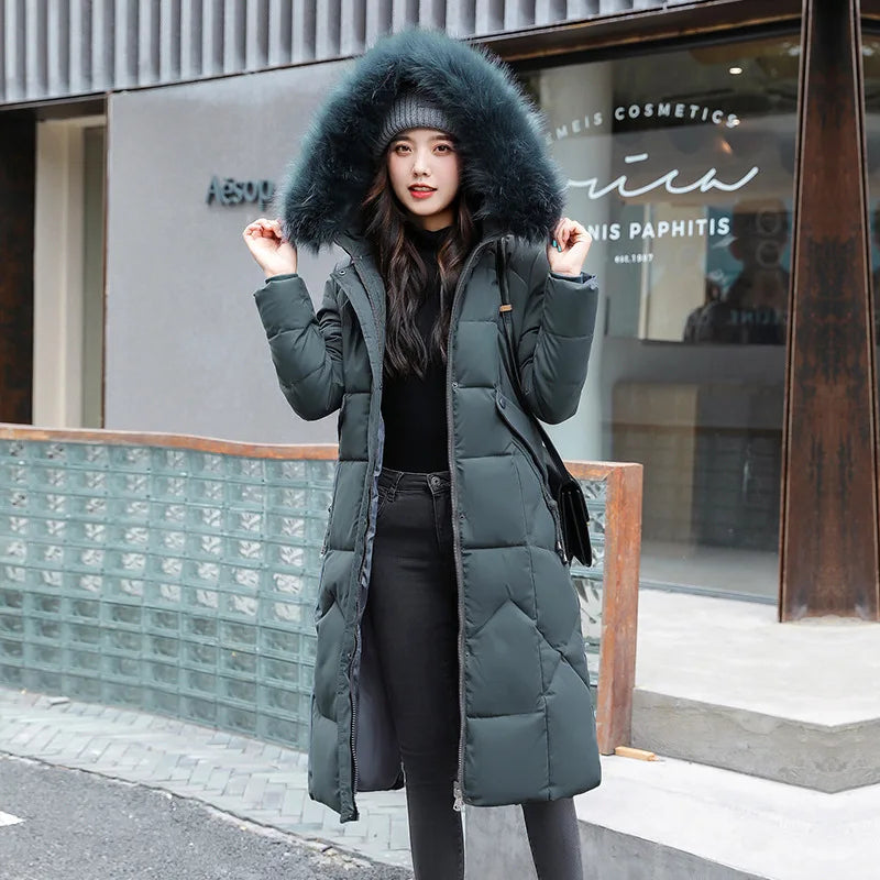 Aurora Luxe Long Winter Parka for Women
