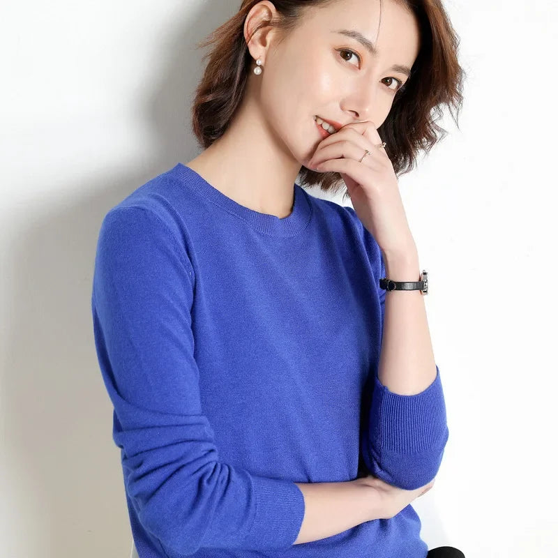 Women’s Casual Knit Pullover Sweater