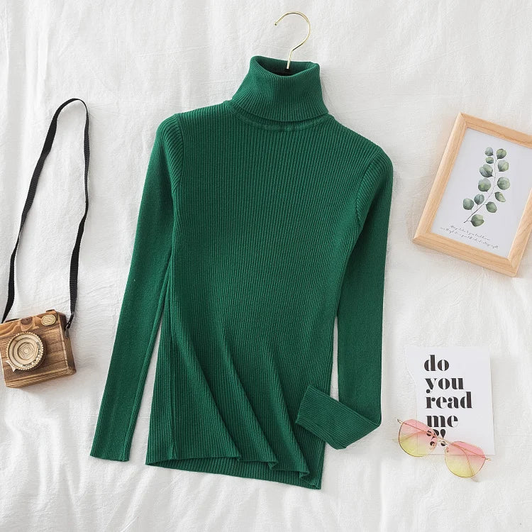 AOSSVIAO Slim Fit Turtleneck Autumn/Winter Sweater
