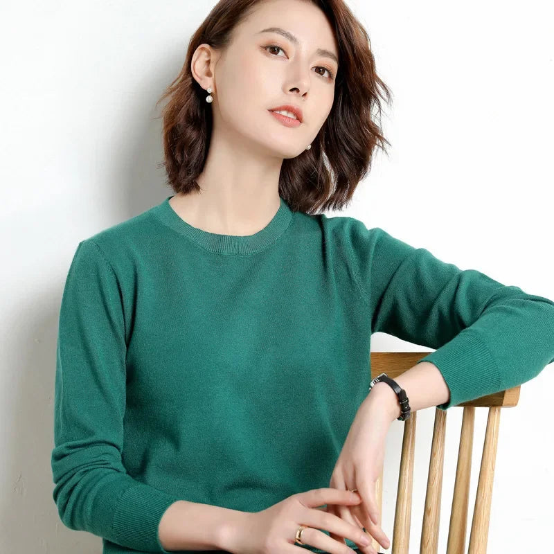 Women’s Casual Knit Pullover Sweater