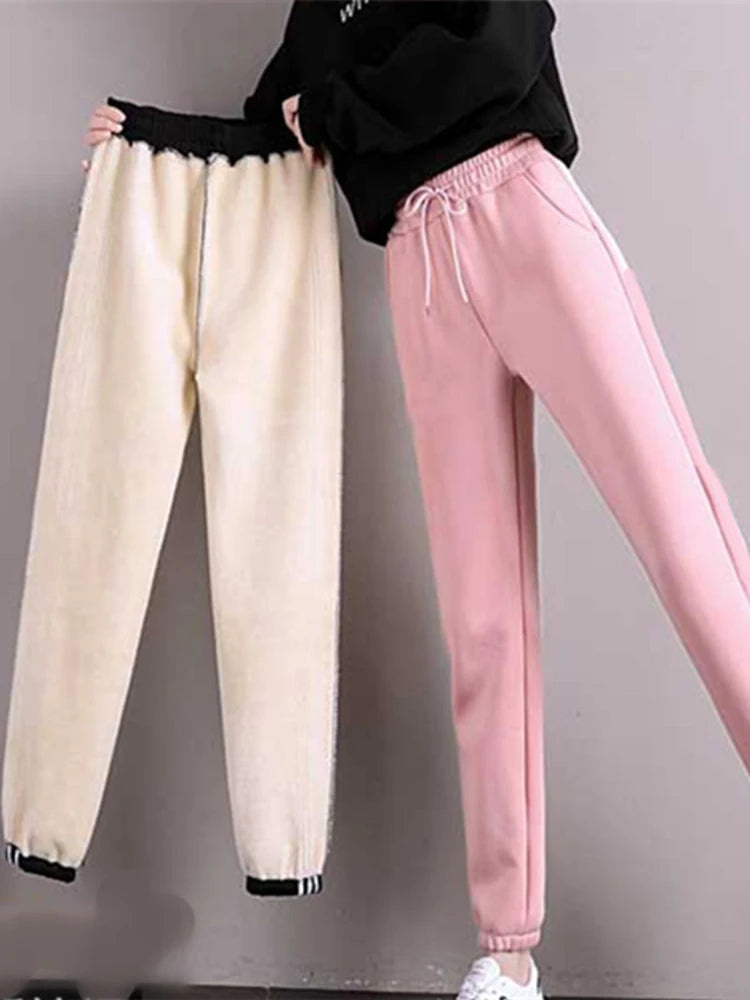 MEHEOL Mid-Waist Thick Winter Leggings