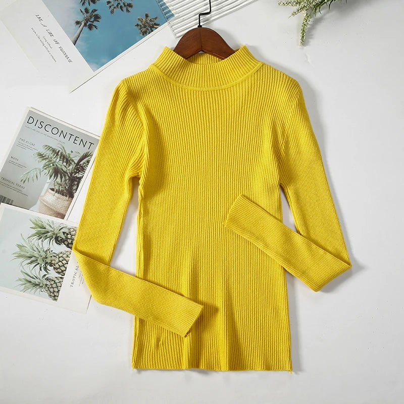 AOSSVIAO Slim Fit Turtleneck Autumn/Winter Sweater