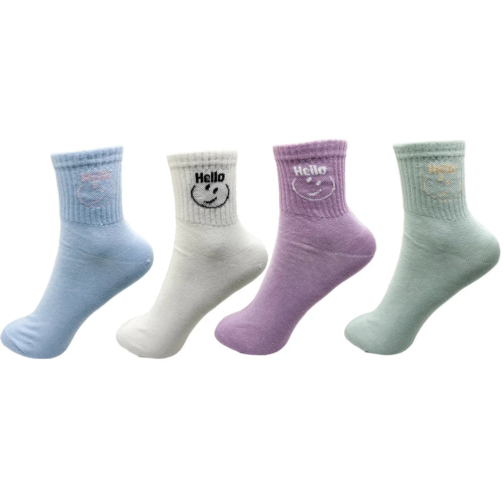 Women's Casual Cotton Socks