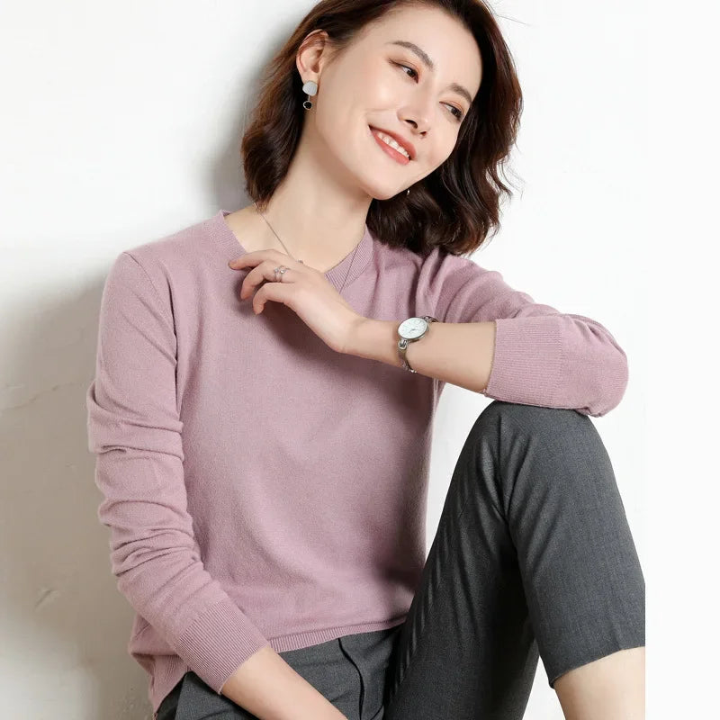 Women’s Casual Knit Pullover Sweater