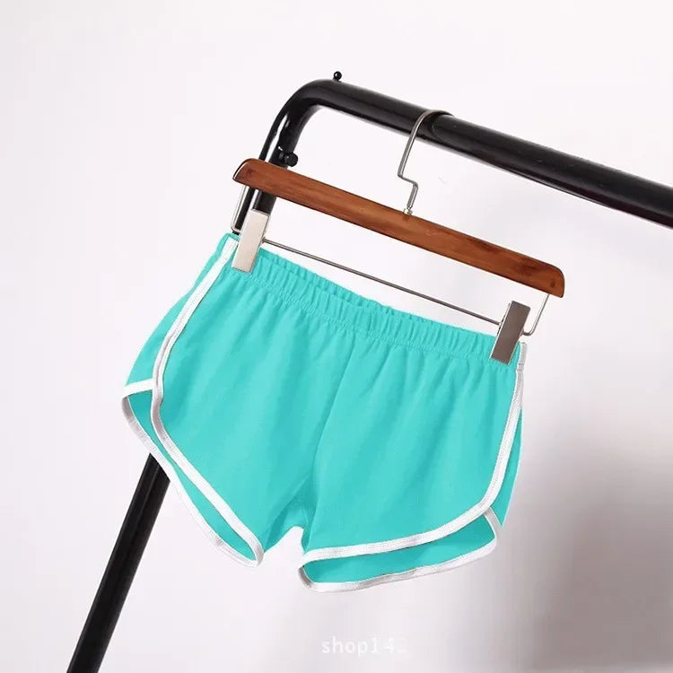 WONTIVE High-Waist Breathable Sports Shorts