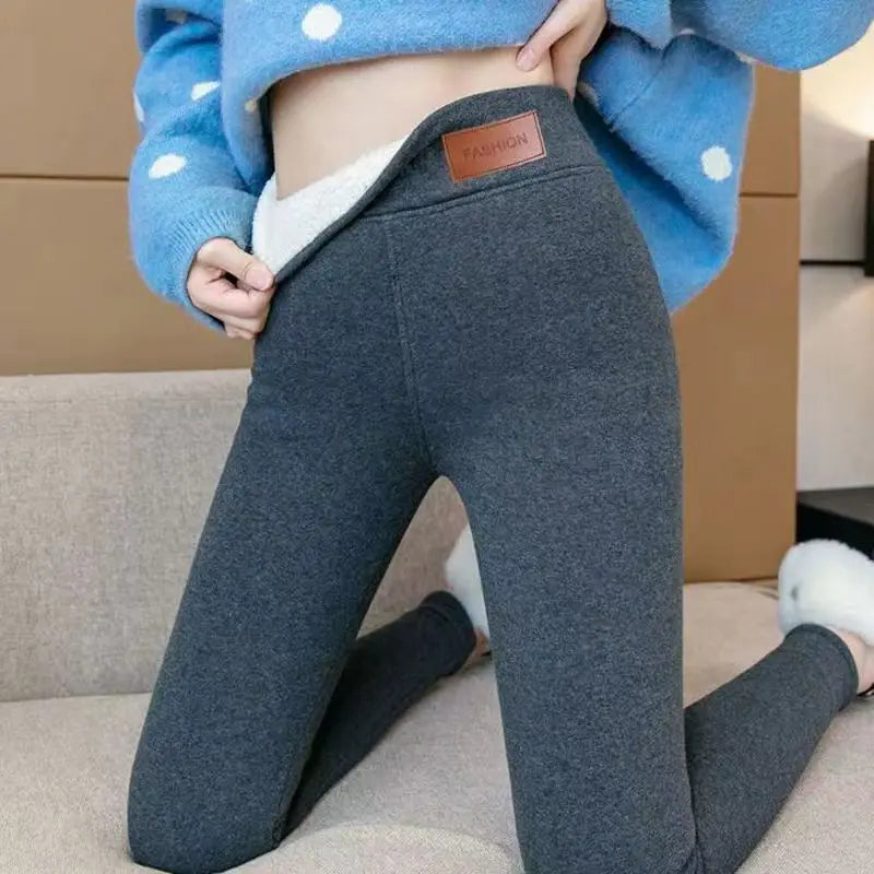 COZOK High-Rise Thick Fleece-Lined Leggings