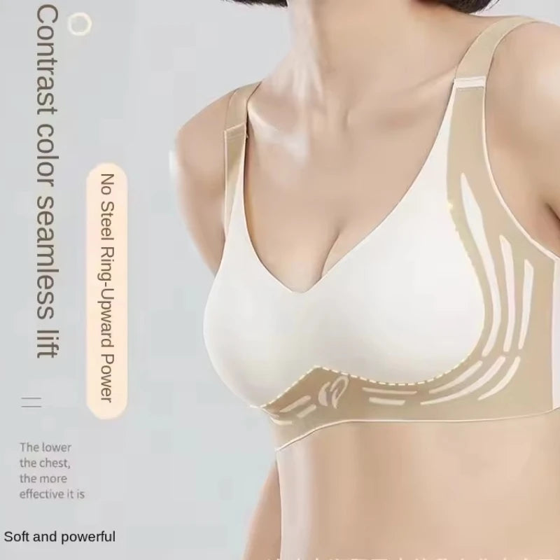 SportFlex Plus Size No-Trace Push-Up Bra