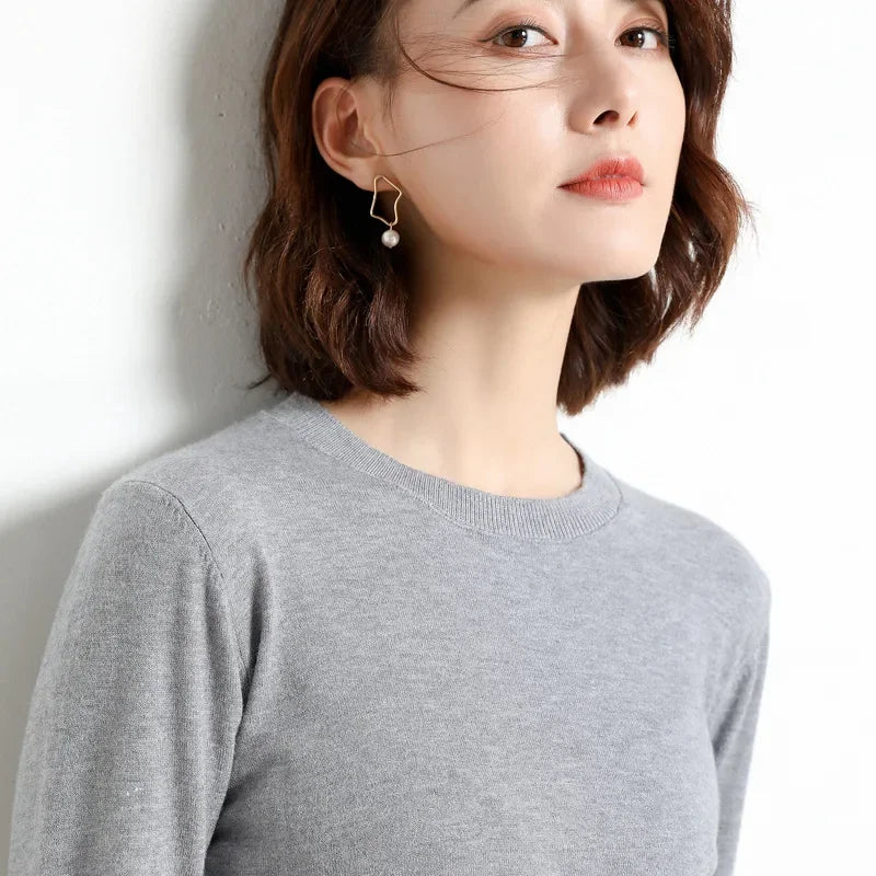 Women’s Casual Knit Pullover Sweater