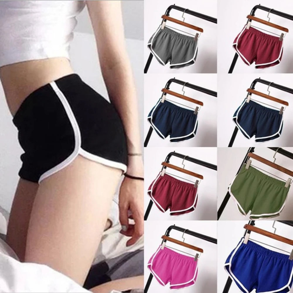 WONTIVE High-Waist Breathable Sports Shorts