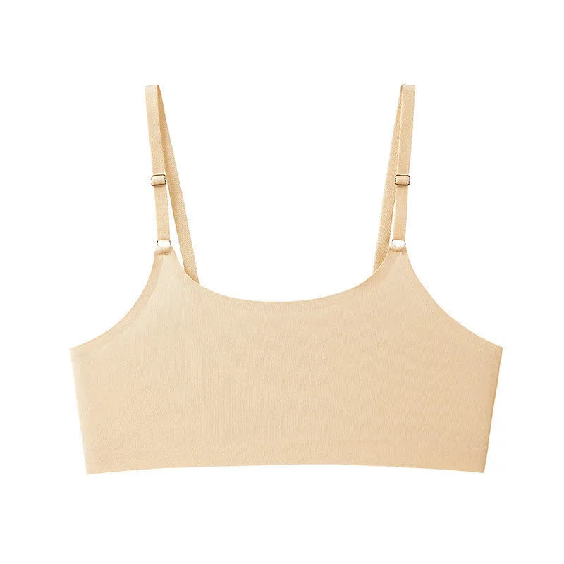 Women's Ice Silk Non-marking Bra Breathable Comfortable Non-steel Ring Sports Yoga Underwear