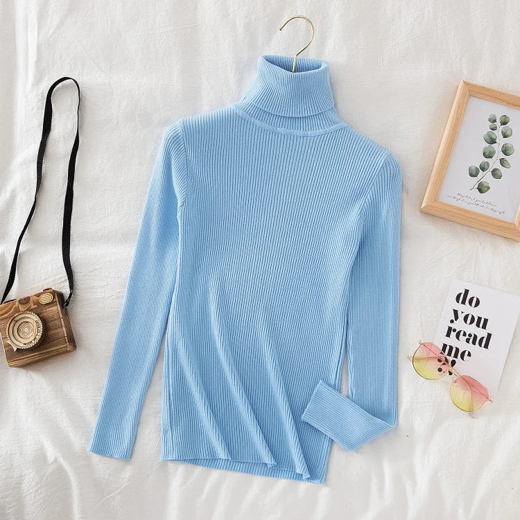 AOSSVIAO Slim Fit Turtleneck Autumn/Winter Sweater