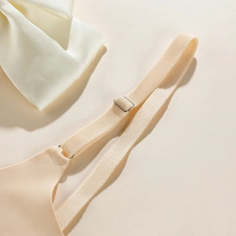 Women's Ice Silk Non-marking Bra Breathable Comfortable Non-steel Ring Sports Yoga Underwear