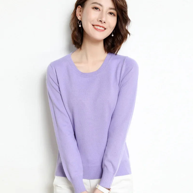 Women’s Casual Knit Pullover Sweater